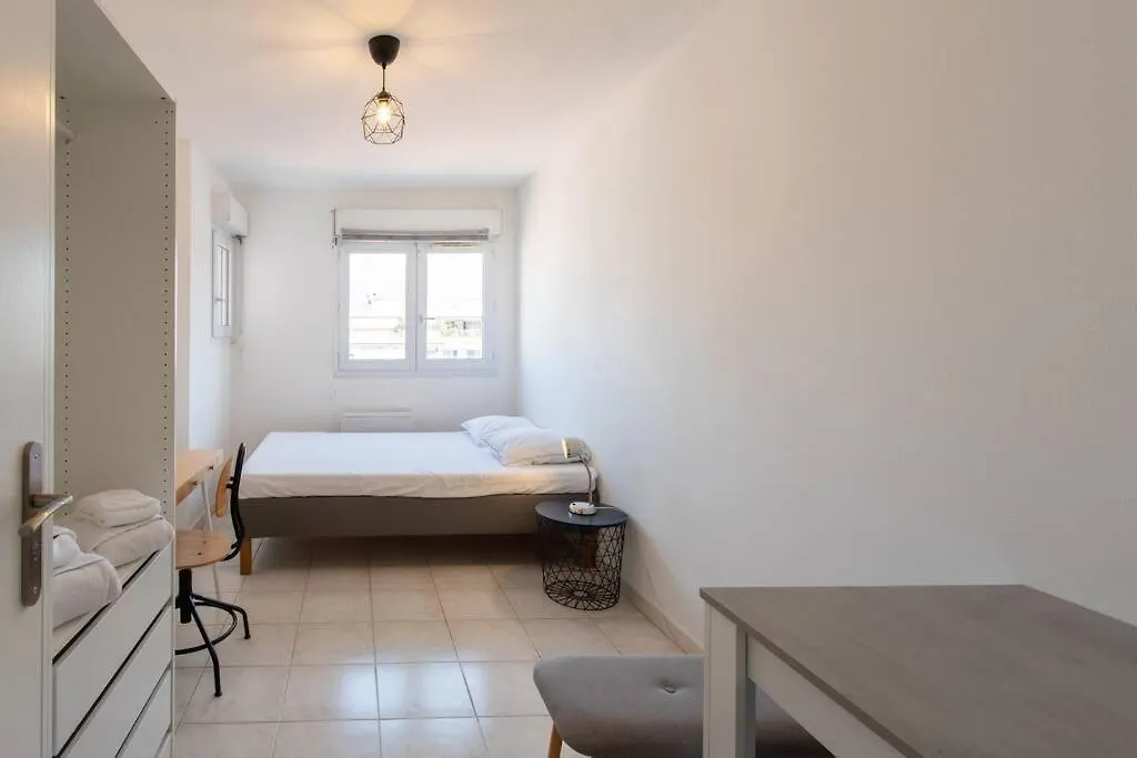 L41 Suite Paladium 8Pax 4Rooms Balcony Wifi Ac Nice France