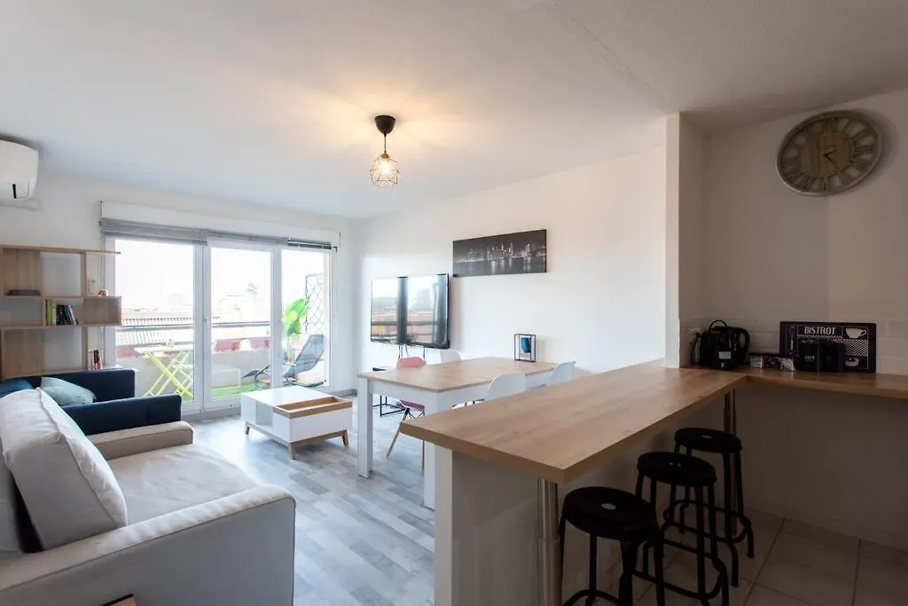Apartment L41 Suite Paladium 8Pax 4Rooms Balcony Wifi Ac Nice