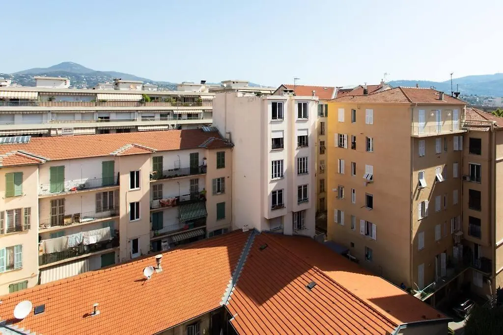 公寓 L41 Suite Paladium 8Pax 4Rooms Balcony Wifi Ac 尼斯